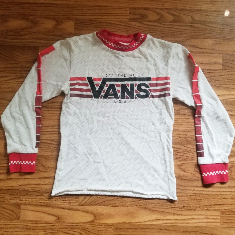 Vans Off The Wall long sleeve jersey